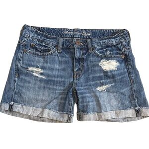 AMERICAN Eagle Distressed Denim Shorts